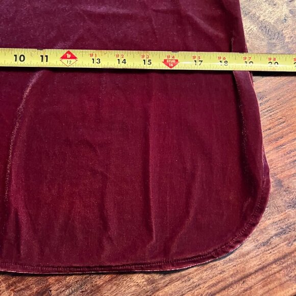 Jones New York Rust/Pink Signature Velvet Cowl Neck Top S - Picture 8 of 8